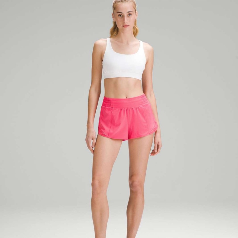lululemon athletica Bright Pink Athletic Shorts